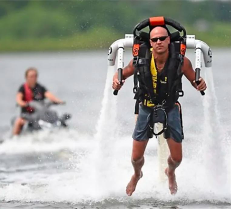 X-Jetpack Jetlev Zapata Racing Jetpack Flyer