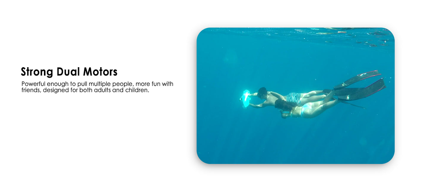 WINDEK SUBLUE WhiteShark Mix Underwater Scooter with Action Camera