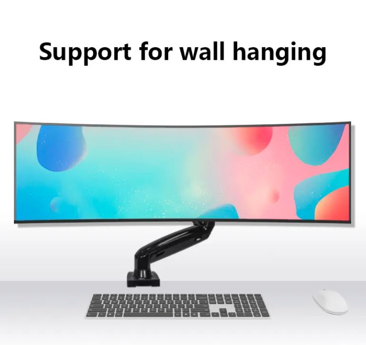 Wide Curved Anti-Blue Light Gaming Monitor 2K-5K With LED Light