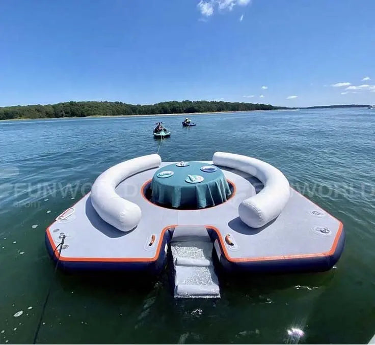 Floating Island Inflatable Boat Tent