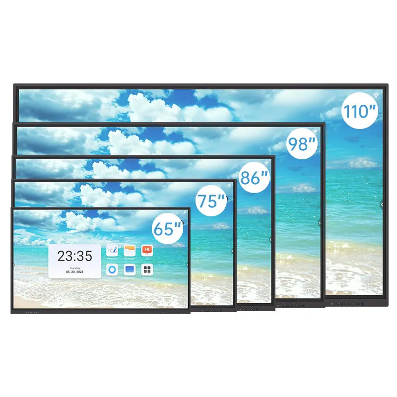 Touch Screen LED Display White Interactive Board Panel