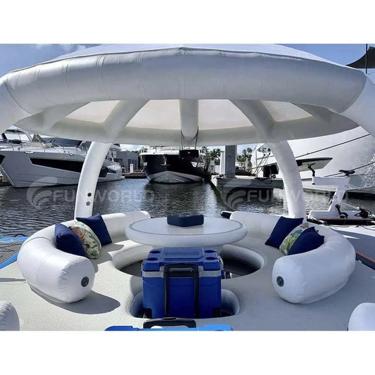 Floating Island Inflatable Boat Tent