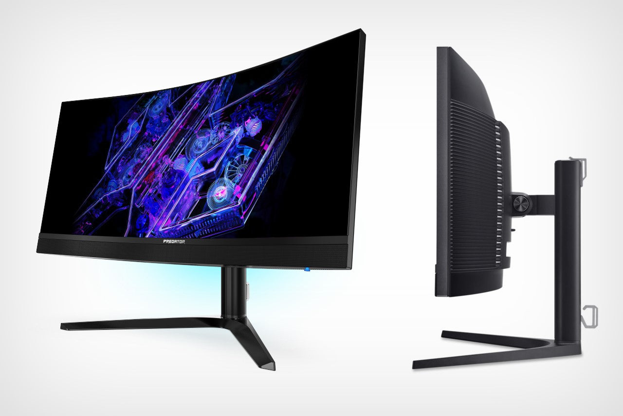 Wide Curved Anti-Blue Light Gaming Monitor 2K-5K With LED Light